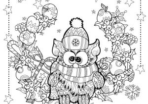 Livre De Coloriage Pour Adulte Noel Coloriage D Adulte D Hiver Contemporain Image Coloriage Adulte Noel