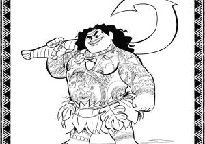 Livre De Coloriage Vaiana Coloriage Gratuit Maui Imprimer Coloriage