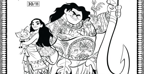 Livre De Coloriage Vaiana Vaiana Maui Vaiana Et Pua Coloriage Va¯ana La Légende Du Bout Du