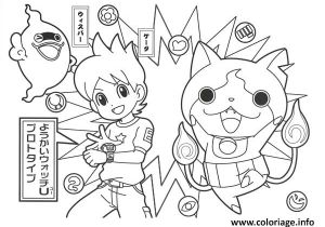 Livre De Coloriage Yo Kai Watch Coloriage Dessin A Colorier Yo Kai Watch 1 Jecolorie
