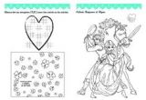 Livret Coloriage Mariage Word Livret De Jeux Activités Mariage Home Made 7 10 Ans Filles En