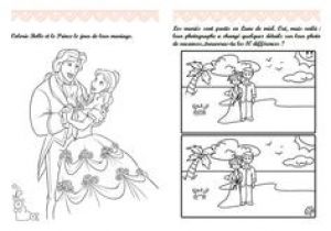 Livret Coloriage Mariage Word Livret De Jeux Activités Mariage Home Made 7 10 Ans Filles En