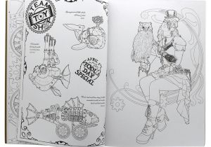 Livret De Coloriage Mariage Garcon Livre De Coloriage Steampunk 100 Coloriages Cahier De