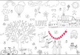 Livret De Coloriage Mariage Garcon Télécharger Des Sets De Table   Colorier Pour Les Enfants