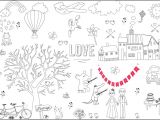 Livret De Coloriage Mariage Garcon Télécharger Des Sets De Table   Colorier Pour Les Enfants