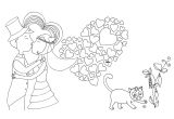 Livret De Coloriage Pour Mariage Pages Colorier Pour Les Mariages 1635