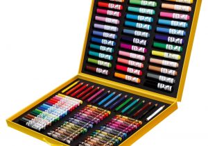 Malette A Coloriage Crayola Crayons De Couleurs Et Feutres Mallette De