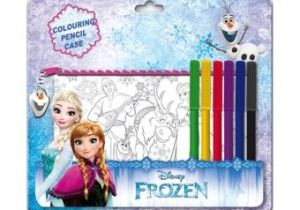 Malette Coloriage Reine Des Neiges Frozen La Reine Des Neiges Trousse Plate   Colorier 5 Feutres