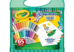 Malette De Coloriage Crayola Pip Squeaks Ensemble De Marqueurs Lavables Et Papier