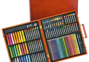 Malette De Coloriage En Bois Crea & Cie Mallette   Dessin 113 Pi¨ces Jouéclub