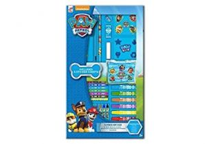 Malette De Coloriage Pat Patrouille Unbekannt 52 Teiliges Mal Set Für Kinder Fizielles Paw Patrol Produkt Zum Zeichnen Ausmalen Mit Tra asche