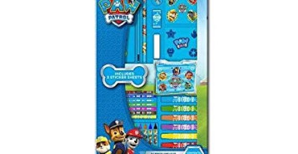 Malette De Coloriage Pat Patrouille Unbekannt 52 Teiliges Mal Set Für Kinder Fizielles Paw Patrol Produkt Zum Zeichnen Ausmalen Mit Tra asche