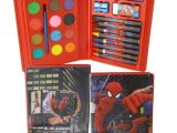 Malette De Coloriage Spiderman Malette Dessin 24 Pièces Spiderman Achat Vente Kit De