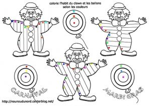 Mes Coloriages Comptines Coloriages Ptine Gommettes   Imprimer Mardi Gras Carnaval