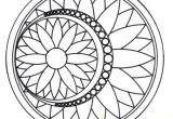 Modele De Coloriage Mandala Mandalas Rosace Modèle N°3 Sg Patterns