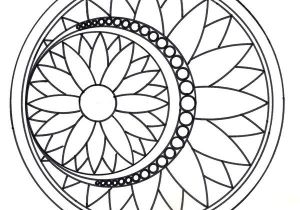 Modele De Coloriage Mandala Mandalas Rosace Modèle N°3 Sg Patterns