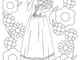 Modele De Coloriage Pour Fille Coloriage Fille Avec Une Natte Lulu La Taupe Jeux