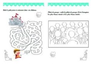 Modele Livret Coloriage Mariage Livret De Jeux Activités Mariage Home Made 7 10 Ans Filles En