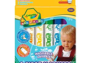 Mon 1er Coffret De Coloriage Et Gommettes Mini Kids Avis 8 Feutres Mini Kids Crayola Crayola Loisirs & Créations