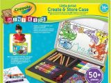 Mon 1er Coffret De Coloriage Et Gommettes Mini Kids Crayola Mini Kids Ma 1¨re Malette De Coloriage Achat Vente Kit