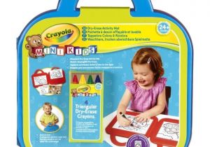 Mon 1er Coffret De Coloriage Et Gommettes Mini Kids Crayola Mini Kids Mon 1er Pupitre Effa§able A Sec Achat Vente