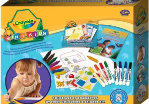 Mon 1er Coffret De Coloriage Et Gommettes Mini Kids Crayola Mon 1er Coffret De Coloriage Et Gommettes Mini Kids