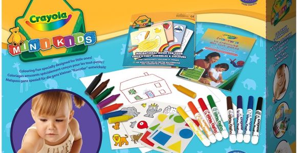 Mon 1er Coffret De Coloriage Et Gommettes Mini Kids Crayola Mon 1er Coffret De Coloriage Et Gommettes Mini Kids