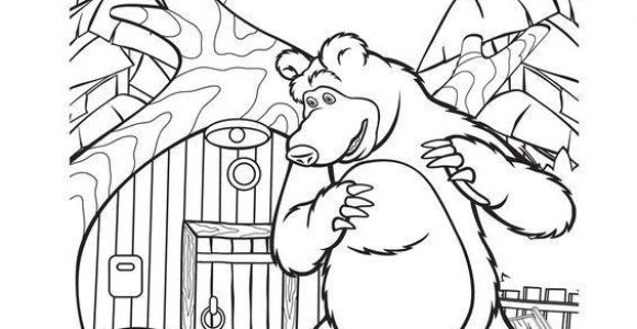 Mon-coloriage.com Masha and the Bear Russian Printables Google Search