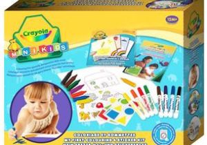 Mon Premier Coffret De Coloriage Et De Gommettes Crayola Avis Crayola Mon Premier Coffret De Coloriage Et Gommettes
