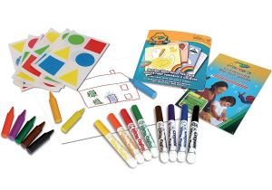 Mon Premier Coffret De Coloriage Et De Gommettes Crayola Mon Premier Coffret De Coloriage Et De Gommettes Mini Kids