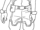 My Hero Academia Coloriage Izuku Midoriya From My Hero Academia Coloring Page