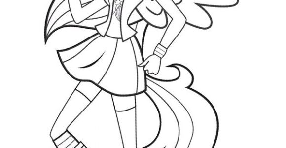 My Little Pony Coloriage En Ligne Coloriage My Little Pony Equestria Girl A Imprimer