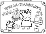Nounou Du nord Coloriage Chandeleur Chandeleur Peppa Pig Fait Des Crªpes