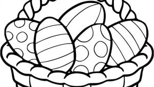 Oeuf De Paques Coloriage A Imprimer Panier Åufs De P¢ques