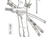 One Piece Zorro Coloriage 20 Best Line Drawing Images In 2019
