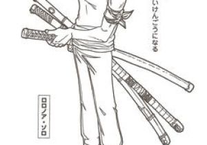 One Piece Zorro Coloriage 20 Best Line Drawing Images In 2019