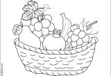 Panier De Fruits Coloriage Coloriage Corbeille De Fruits Jobstips