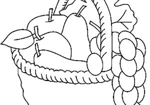 Panier De Fruits Coloriage Coloriage De Fruits Dessin Panier Fruit à Colorier