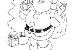 Papa Noel Image Coloriage Un Dessin   Colorier De Deux Enfants Qui S Amusent Avec Le Bonhomme