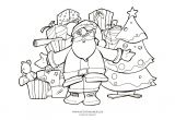 Papa Noel Pour Coloriage Coloriage De No L