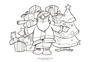 Papa Noel Pour Coloriage Coloriage De No L