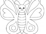 Papillon A Imprimer Coloriage Coloriage Papillon Simple à Imprimer