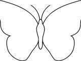 Papillon A Imprimer Coloriage Coloriage Papillon Simple À Imprimer Sur Coloriages