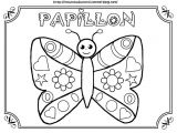 Papillon Coloriage A Imprimer Papillon Coloriage Pour Gommettes En Couleur