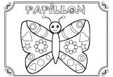 Papillon Coloriage à Imprimer Papillon Coloriage Pour Gommettes En Couleur