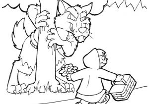 Pepit Coloriage Coloriage Loup Petit Chaperon Rouge Sur Hugolescargot