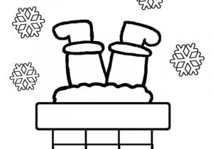 Pere Noel Cheminee Coloriage Dessin De Noel Facile