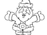 Pere Noel Coloriage En Ligne Coloriage D Un Père Noël Rigolo Coloriages De Noël à