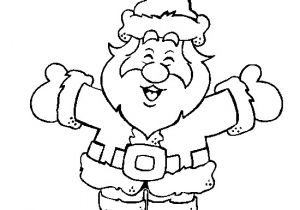 Pere Noel Coloriage En Ligne Coloriage D Un Père Noël Rigolo Coloriages De Noël à
