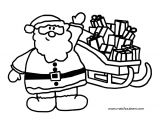 Pere Noel Coloriage En Ligne Dessin A Colorier De Pere Noel